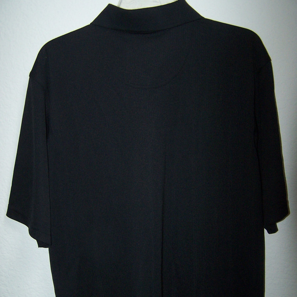 PEBBLE BEACH PERFORMANCE BLACK GOLF POLO S2834 - Picture 4 of 7